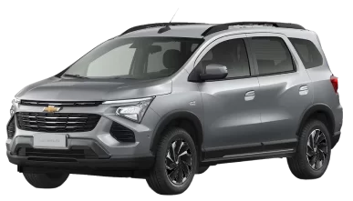 Chevrolet Spin cinza